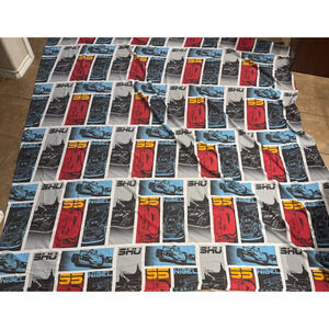 Disney Pixar Cars Flat Full Size Sheet Lightning McQueen SHU & Nigel